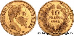 10 francs or Napoléon III, tête laurée, type définitif à grand 10 1864 Paris F.507A/6