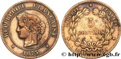 5 centimes Cérès 1873 Bordeaux F.118/8 TB+