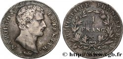 1 franc Napoléon Empereur, Calendrier grégorien 1806 Paris F.202/1
