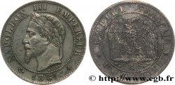 Un centime Napoléon III, tête laurée 1861 Paris F.103/1 SUP58