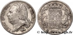1 franc Louis XVIII 1823 La Rochelle F.206/48 TB