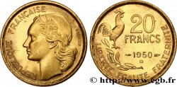 20 francs G. Guiraud, 4 faucilles 1950 Beaumont-Le-Roger F.402/4