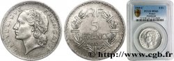 5 francs Lavrillier, aluminium 1945 Castelsarrasin F.339/5