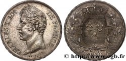 5 francs Charles X 2e type, tranche en relief 1830 Paris F.312/1 SUP55