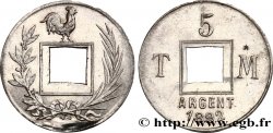 Essai TM 5 en argent 1892 GEM.261 2