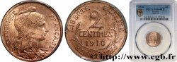 2 centimes Daniel-Dupuis 1910 Paris F.110/13 SPL64 PCGS