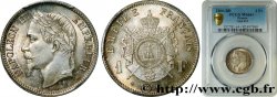 1 franc Napoléon III, tête laurée 1866 Strasbourg F.215/2