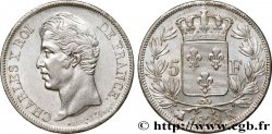 5 francs Charles X, 2e type 1828 Bordeaux F.311/20