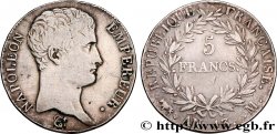 5 francs Napoléon Empereur, Calendrier révolutionnaire 1805 Toulouse F.303/13 TB+