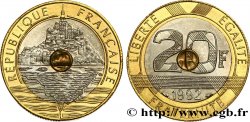 20 francs Mont Saint-Michel 1992 Pessac F.403/5 MS62