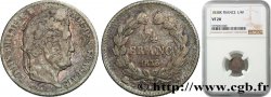 1/4 franc Louis-Philippe 1838 Bordeaux F.166/72