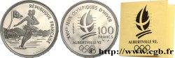 Belle Épreuve 100 francs - Patinage artistique / Lac du Bourget 1989 Paris F5.1607 1