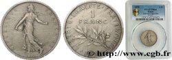 1 franc Semeuse, flan mat, vieil argent 1898 Paris F.217/2