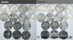 Lot des quatorze pièces de 100 francs Commémoratives n.d. F./