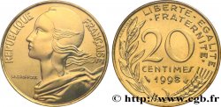 20 centimes Marianne, BU (Brillant Universel) 1998 Pessac F.156/42