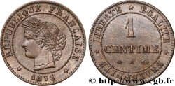1 centime Cérès, ancre barrée 1879 Paris F.104/9