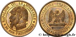 Médaille satirique Lt 27, type E “Chouette penchée” 1870 Schw.E3b