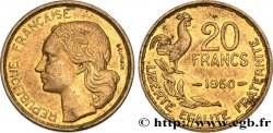 20 francs G. Guiraud, 3 faucilles 1950 F.402/2