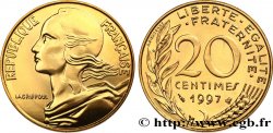 20 centimes Marianne, BU (Brillant Universel) 1997 Pessac F.156/41