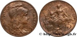 5 centimes Daniel-Dupuis 1910  F.119/22 TTB45