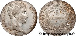 5 francs Napoléon Empereur, Calendrier révolutionnaire 1805 Turin F.303/28 TTB+