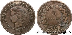 5 centimes Cérès 1878 Paris F.118/17