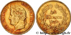 40 francs or Louis-Philippe 1836 Paris F.546/9