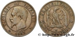 Dix centimes Napoléon III, tête nue 1857 Strasbourg F.133/43