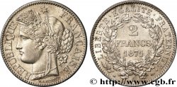 2 francs Cérès, avec légende 1871 Paris F.265/3