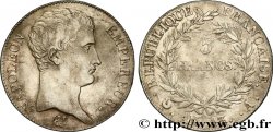 5 francs Napoléon Empereur, Calendrier révolutionnaire 1805 Paris F.303/2 TTB45
