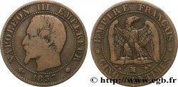 Cinq centimes Napoléon III, tête nue 1857 Marseille F.116/42