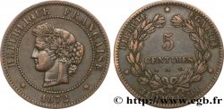 5 centimes Cérès 1872 Paris F.118/4