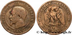 Dix centimes Napoléon III, tête nue 1857 Lille F.133/46