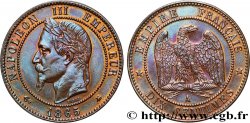 Dix centimes Napoléon III, tête laurée 1865 Paris F.134/16