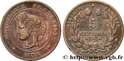 5 centimes Cérès 1876 Paris F.118/13