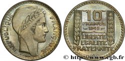Essai de 10 francs Turin, grosse tête, rameaux longs 1945 Paris F.361/1 MS65