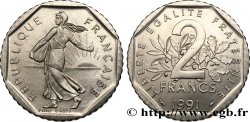 2 francs Semeuse, nickel, frappe monnaie 1991 Pessac F.272/15