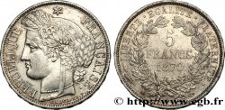 5 francs Cérès, avec légende 1870 Paris F.333/1