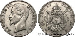 5 francs Napoléon III, tête nue 1856 Lyon F.330/9