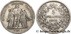 5 francs Hercule, IIe République 1849 Bordeaux F.326/7