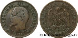 Cinq centimes Napoléon III, tête nue 1856 Lyon F.116/33