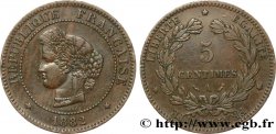 5 centimes Cérès 1882 Paris F.118/23