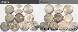 Lot de 10 pièces de 100 francs commémoratives - - F.-/