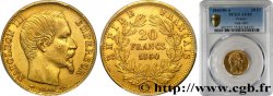 20 francs or Napoléon III, tête nue 1860 Paris F.531/17