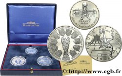 Coffret de trois monnaies en Argent, Coupe du monde de football 1998 1998 F5.1312 1