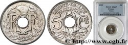 5 centimes Lindauer, petit module 1922 Poissy F.122/5