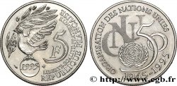 5 francs Cinquantenaire de l’ONU 1995 Pessac F.345/1