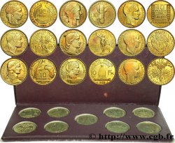 Coffret des neuf 10 francs du concours de 1929, cupro-aluminium 1929 Paris GEM.170 3