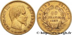 10 francs or Napoléon III, tête nue 1858 Paris F.506/5