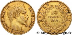20 francs or Napoléon III, tête nue 1859 Strasbourg F.531/16